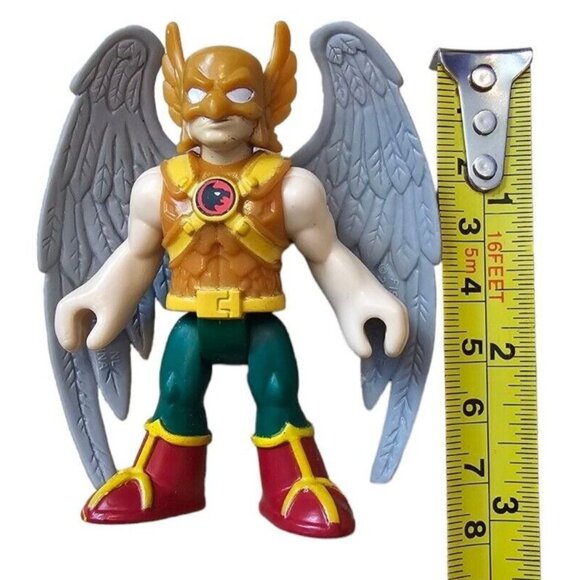 DC Comics Imaginext DC Super Friends Hawkman Poseable Mini Figure Toy Figurine - Picture 1 of 7
